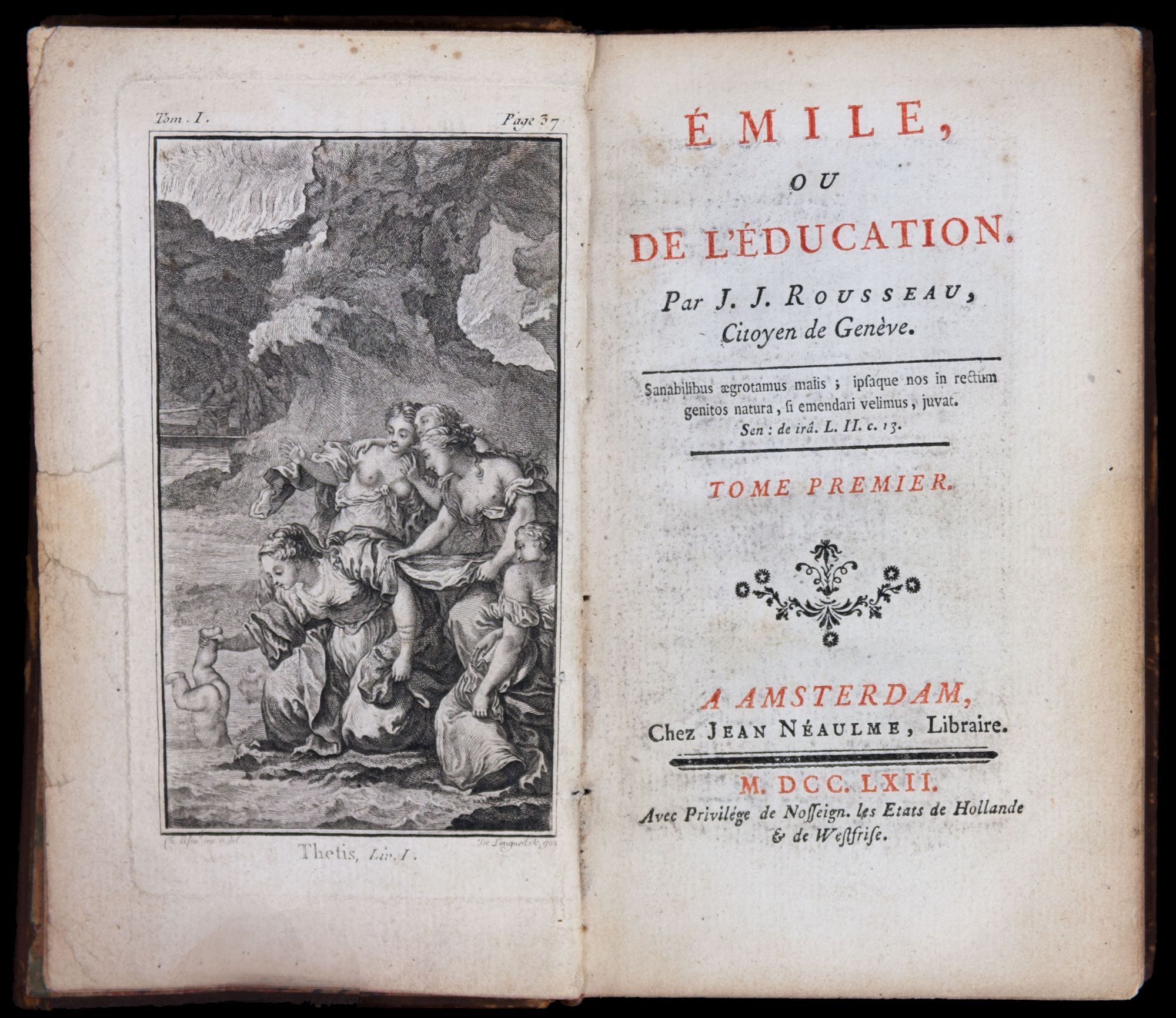 Émile ou de l’Éducation… | Jean Jacques ROUSSEAU